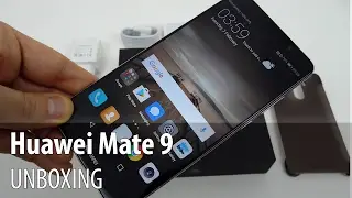 Huawei Mate 9 Unboxing (Dual Camera Phablet With Leica Technology)