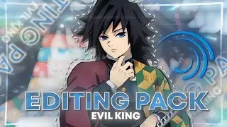 Evil King 30K Special Editing Pack For After Motion Z 🥶 #anime #alightmotion 