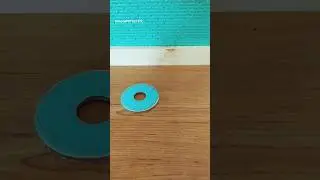 Jak Szybko Przyciąć Panele Przy Krzywej Ścianie? #woodworking #shorts #diy #tips&tricks #tutorial