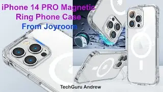iPhone 14 PRO Magnetic Ring Phone Case From Joyroom REVIEW