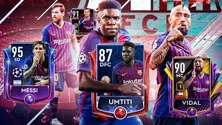 PLANTILLA FULL BARCELONA !!! MESSI !!! COUTINHO !!! VIDAL !!! EPICO !!! || FIFA 19 MOBILE