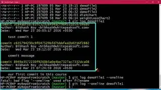 029 How to check commit history in  Git Repository Lab