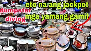 JACKPOT‼️PUNO ANG LAGAYAN TAMAD SILA MAG DALA SA MGA GAMIT KAYA TINAPON NA NILA  / DUMPSTER DIVING