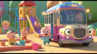 Playground Magic Bus 🚌🎶 Fun Kids Song | Playtime & Learning Adventure