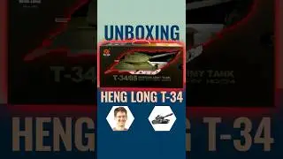 Распаковка танка Т-34/85 от компании Heng Long.