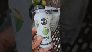 Raw Coconut Water🤗 #shorts #shortvideo #ytshorts