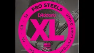 D'ADDARIO PRO STEELS (BASS) Old & New Comparison