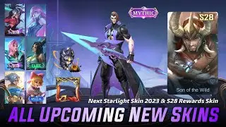 MOBILE LEGENDS ALL UPCOMING 61 NEW SKINS 2023 - NEXT STARLIGHT SKIN 2023 | ML LEAKS