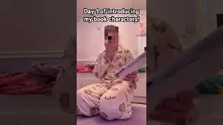 Day 1 of introducing my book characters!