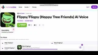 Jammable AI Flippy Fliqpy Ai Voice listen to sing