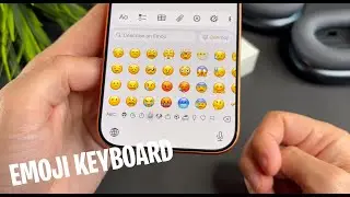 Как добавить клавиатуру Emoji на iPhone 17 / iPhone 17 Pro
