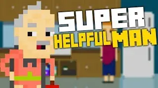 THE POWER OF HANDINESS - Super Helpful Man - Saving Citizens From Evil -  Super Helpful Man Gameplay