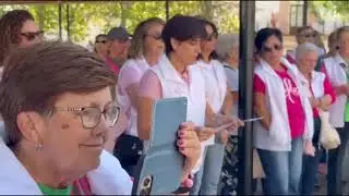 Peñarroya Pueblonuevo en marcha contra el cáncer, día mundial del cáncer de mama