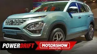 Tata Buzzard : The 7 seater Harrier : Geneva International Motor Show : PowerDrift