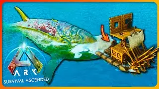 ОХОТА КРУПНЕЙШЕГО МОРСКОГО МОНСТРА в ARK Survival ASCENDED