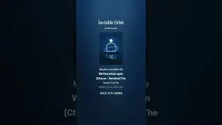 Invisible Orbit