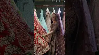 GORGEOUS LEHENGA BY ANZARA #shortsviral#hijab#youtubeshorts#bridal#bridallehenga#wedding#viralvideo