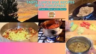 5am Early morning vlog with Tasty Chickpeas recipes! #chickpeas #chickpeasalad #chickpeasmasala