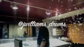 Fate Eastwood - SSL  9000 in the studio wit my drummer 