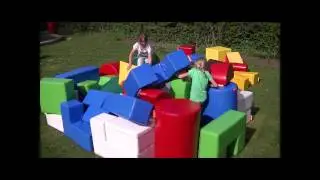 SJECK speelkussens - lounge kussens - speelblokken - play cushions - play blocks