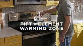 GE Appliances Range with Fifth Element Warning Zone