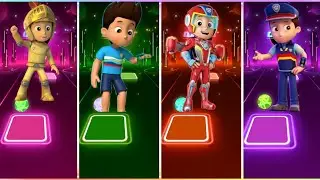 Paw Patrol: Ryder & Coffin Dance Songs Cover in Tiles Hop | Episode 514