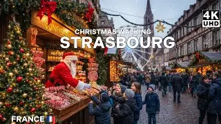 FRANCE 🇫🇷 STRASBOURG || THE MOST BEAUTIFUL CHRISTMAS MARKET IN THE WORLD 🎄