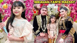 SAMANTHA DATANG KE PESTA PERNIKAHAN TANTE MAESSY DI TEGAL PAKAI GAUN CINNAMOROLL !!