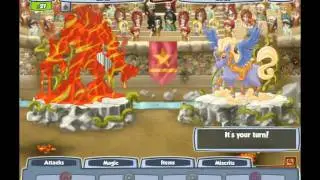 Miscrits 3#: Battle arena Fireprick annoyed
