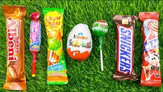 Satisfying ASMR Candy Unboxing | Colorful Rainbow Lollipops & Chocolate Eating
