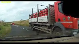 Corbridge to Seahouses Timelapse Drive 2023