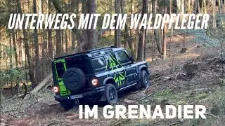 Wir besuchen den Waldpfleger Oliver Haas und seinen Grenadier
