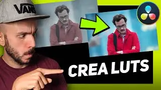 Como crear LUTs en DaVinci Resolve 17 para Color Grading o Etalonaje