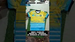 New Design Kabaddi Jersey || Lycra And Super polly || #kabaddijersey