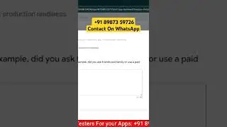 20 testers google play console | how to get 20 testers | play console