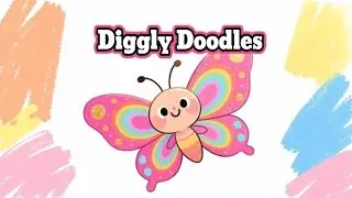 How to Draw a Butterfly for Kids/ Fun Story, Facts & Tongue Twister
