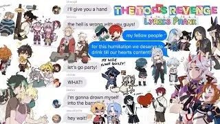 The Top’s Revenge Lyrics Prank || Genshin Impact Chat