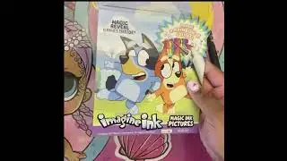 Bluey Image or Imagine Ink Coloring Activity Book with Magic Marker