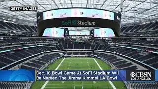 'This Is Not A Joke': Jimmy Kimmel LA Bowl Coming To SoFi Stadium