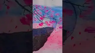 #shorts#short transition of cherry blossom painting 🌸 #spring #transition
