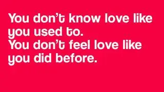 You don't know love [w/ Lyrics] - The Editors