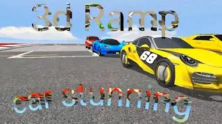 3d ramp car stunning| impossible car stunned! gadi wala game! Oont gaming