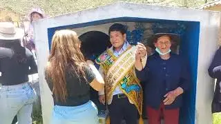 FIESTA NAVIDAD CUENCA HUANCAVELICA 2025 MAYORDOMOS RUBEN HUAROCC Y ESPOSA MIRIAM SUYURI E HIJOS.
