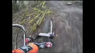 Chris Smith riding the Marzocchi 55 fork