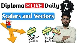 Scalar and Vector//Diploma Physics class 1year 1st and 2nd Semester Introduction Class