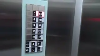Schindler 3300 MRL Traction Elevators - AC Hotel Oklahoma City Bricktown - Oklahoma City, OK