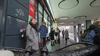 🇩🇪Bicycle, snow and rain/Move/دوچرخه برف و باران