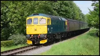 Crompton in the Hampshire Hills - 33053 on the Mid Hants Railway - 27/05/17