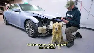 Обновление рекламного ролика автомастерской Milton's Paint & Body Shop. Ньюпорт-Ньюс, Вирджиния, ...