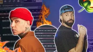 HOW TO MAKE CHILL GUITAR BEATS (Blackbear, mike.) | FL Studio